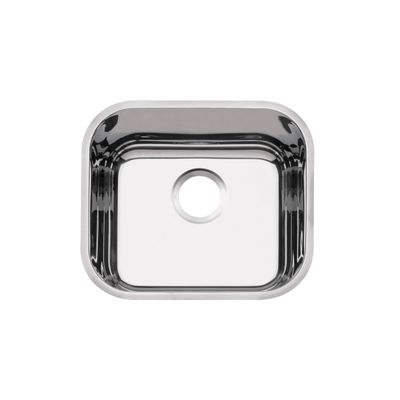 Cuba n.0 Tramontina Lavínia 40 BL Prime em Aço Inox Alto Brilho 40x34x17 cm Sem Válvula