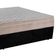Cama Box Casal Suede + Colchão Sereneprime Molas Ensacadas 138x188x65 Preto