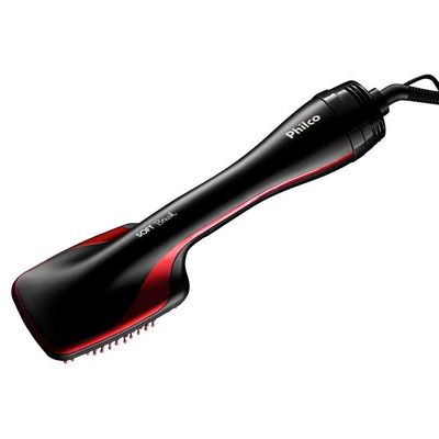 Escova Secadora Philco Soft Brush Preta 127v