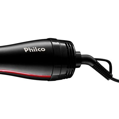 Escova Secadora Philco Soft Brush Preta 127v