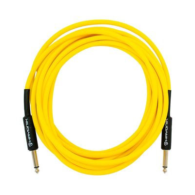 Cabo P/ Instrumentos Hayonik Player P10 x P10 Amarelo 5 Metros - CB0539