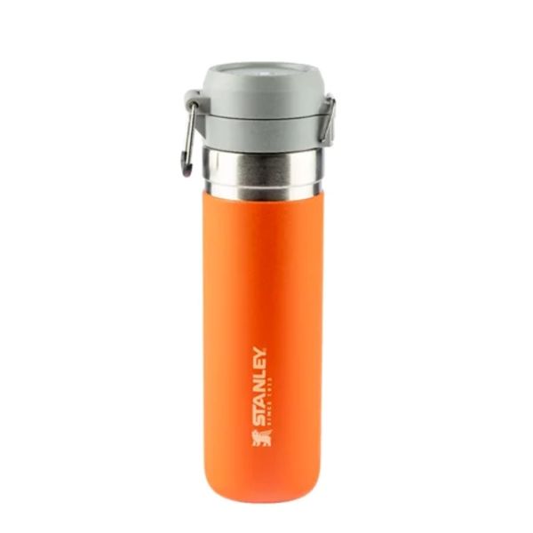 GARRAFA STANLEY TÉRMICA QUICK FLIP LARANJA TIGERLILY 710ML 08246-00