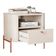 Cômoda Pequena Filadelfia Off White Bronze