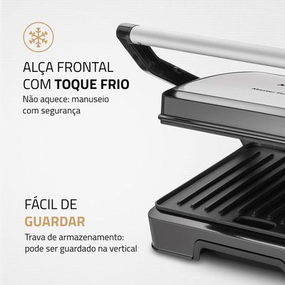 Master Press Duo 180 Mondial Preto/inox Pg-01-180 220v/60hz
