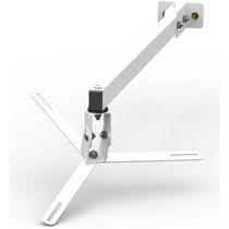 Suporte Projetor Datashow Mini Led Parede Braço 60 Cm - Branco
