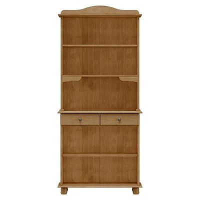 Cristaleira Madeira Maciça 4 Portas 88 Cm 8926 Freijo Milani Store Freijo