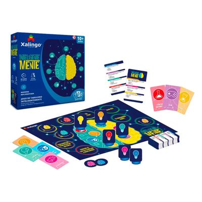 Jogo de Tabuleiro Inteligentemente 121 peças - Xalingo