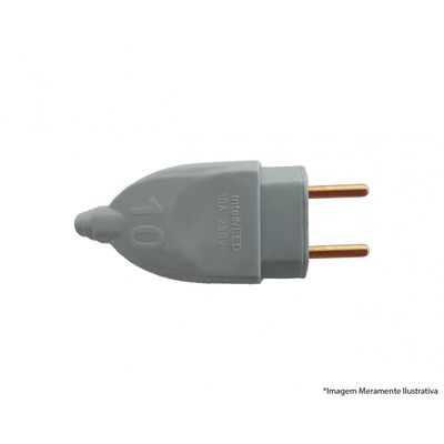 Plug Chato Macho Prensa Cabo Cz Tita 2P 20A 062479