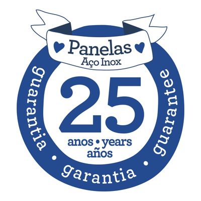 Jogo de Panelas Tramontina Solar em Aço Inox com Fundo Triplo 3 Peças