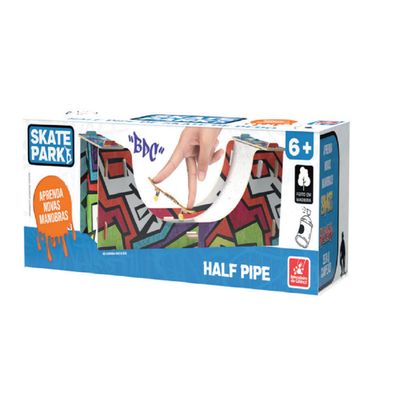 PISTA PARK C/ SKATE DEDO HALF PIPE - BRINCADEIRA DE CRIANÇA