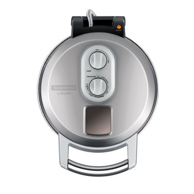 FORNO ELÉTRICO PARA PIZZA EM AÇO CARBONO E BASE DE CERÂMICA TRAMONTINA BY BREVILLE (69141011) - Inox - 110 V