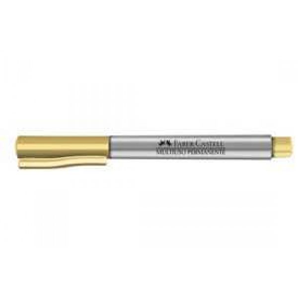 MARCADOR MULTIUSO 1.0 DOURADO FABER CASTELL