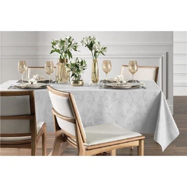 Toalha Mesa Retangular Verissimo 160x270cm Branco Karsten