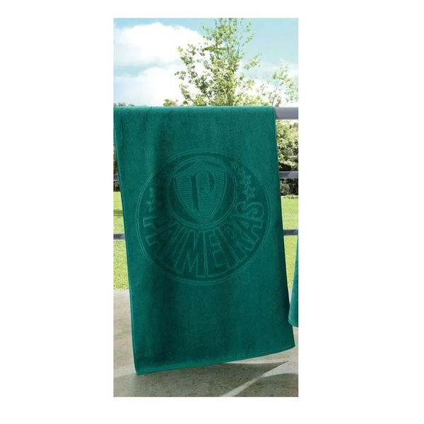 Toalha de Banho Time Jacquard 70x140cm Palmeiras Bouton