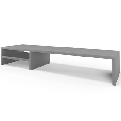Kit 04 Suportes Para Monitor Stand Home Office Lap 90 Cm L03 Cinza - Lyam