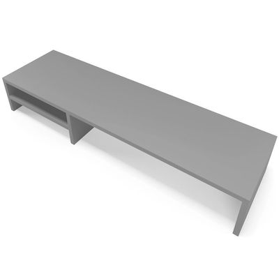 Kit 04 Suportes Para Monitor Stand Home Office Lap 90 Cm L03 Cinza - Lyam