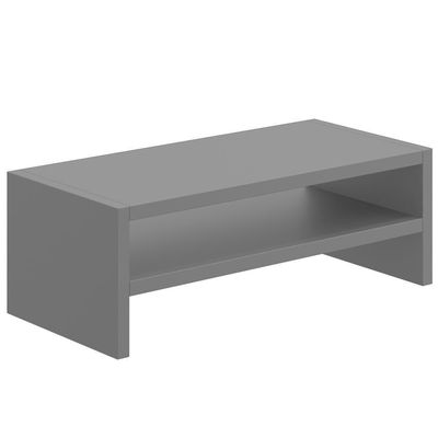 Kit 04 Suportes Para Monitor Stand Home Office Lap 63 Cm L03 Cinza - Lyam