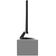 Kit 04 Suportes Para Monitor Stand Home Office Lap 63 Cm L03 Cinza - Lyam