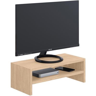Kit 03 Suportes Para Monitor Stand Home Office Lap 63 Cm L03 Amadeirado - Lyam