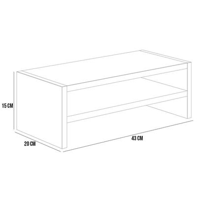 Suporte Para Monitor Stand Home Office Lap L03 Cinza - Lyam Decor