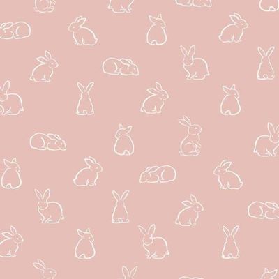 Papel De Parede Minime Infantil Rosa 17148