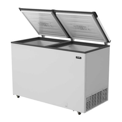 Freezer Horizontal Dupla Ação 468L Tampa Cega 220V