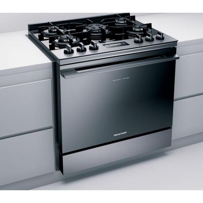 Fogão de Embutir 5 Queimadores Full Touch Brastemp 110V