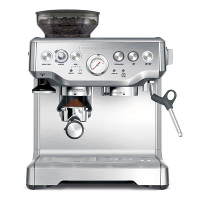 CAFETEIRA ELÉTRICA TRAMONTINA BY BREVILLE EXPRESS PRO AÇO INOX COM MOEDOR 2 L 220V 69066/012