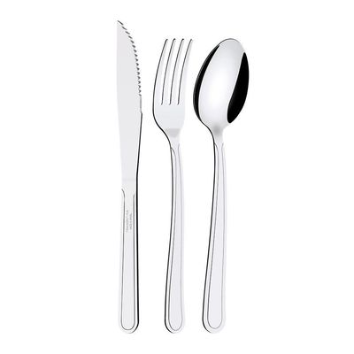 Jogo De Talheres 36 Peças Tramontina Búzios 23798068 Inox Inox 23798068