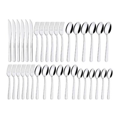 Jogo De Talheres 36 Peças Tramontina Búzios 23798068 Inox Inox 23798068