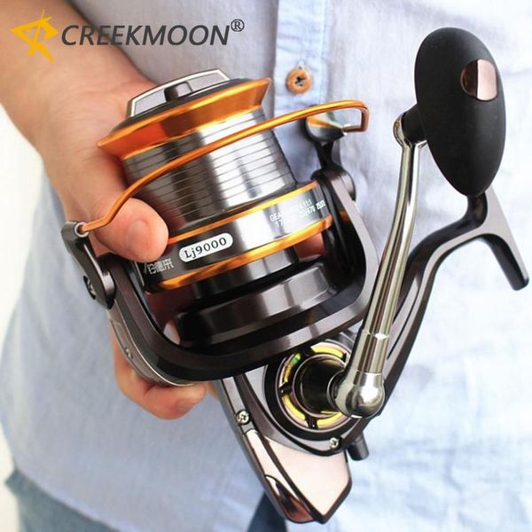 Carretilha de Pesca com 13 Rolamentos de Metal para Água Salgada 3000