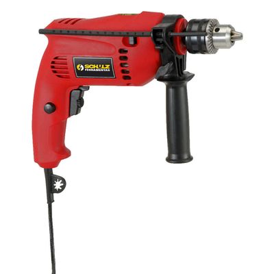 Furadeira de Impacto Plus FI500P 1/2" 500W - Schulz 110V