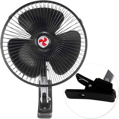 Kit 6 Mini Ventilador Veicular Carro Caminhão ônibus De 20cm