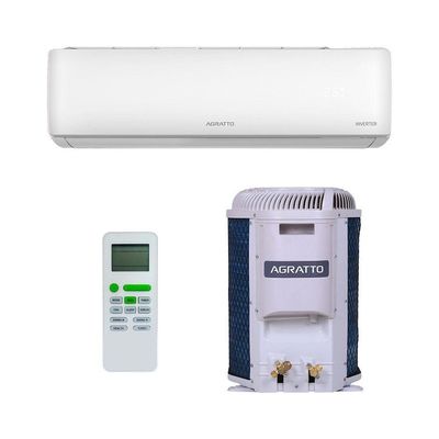 Ar Condicionado Split Iner Agratto Hi Wall Liv Frio Branco 220V