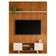 Conjunto Painel E Estante Ironwood Cinamomo Off White