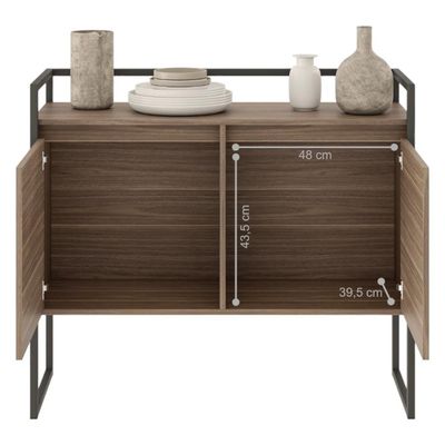 Buffet Para Sala Industrial 2 Portas Cantinho Do Café Affara