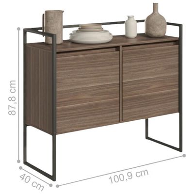 Buffet Para Sala Industrial 2 Portas Cantinho Do Café Affara