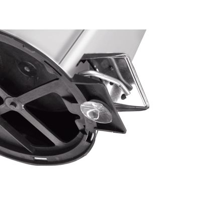 Lixeira Inox com Pedal Tramontina Polido e Balde Interno 3 L