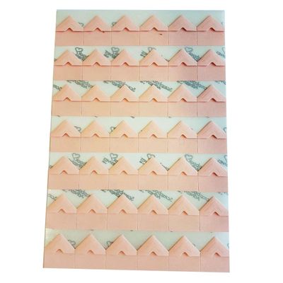 Cantoneiras de Papel Auto Adesiva para Fotos - Cor Rosa