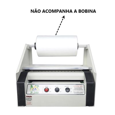 Plastificadora Poliseladora P280 Suporte Bopp Laminação 220V