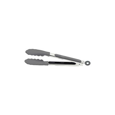 Pegador Multiuso Moldê em Silicone Cinza e Inox 29cm - Tramontina