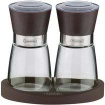 Moedores de Sal e Pimenta Tramontina em Ceramica e Vidro com Base de Silicone