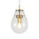 Lustre Pendente Sindora Dcd04129 P Bronze - Transparente E27 Bivolt