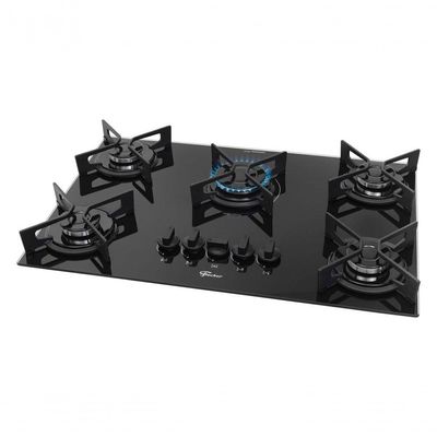 Fogão Cooktop Fischer 5 Bocas Fit Line 36325-102672 Bivolt