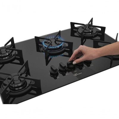 Fogão Cooktop Fischer 5 Bocas Fit Line 36325-102672 Bivolt