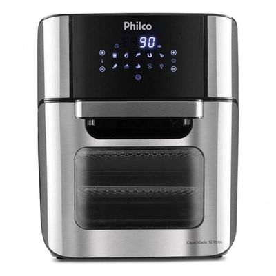 Fritadeira Air Fryer Oven Philco Pfr2250v 4 Em 1 12l 1800w. Voltagem:110v