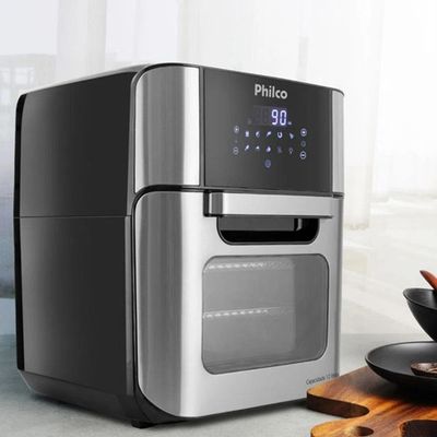 Fritadeira Air Fryer Oven Philco Pfr2250v 4 Em 1 12l 1800w. Voltagem:110v