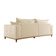 Sofá Matrix 02 Módulos De 100cm B25cm Meu Sofá Online A294 Linho Creme