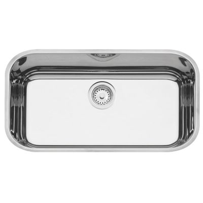 Cuba n.2 Tramontina Lavínia Prime em Aço Inox Alto Brilho 56 x 34 x 17 cm com Válvula 94024207