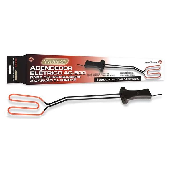 Acendedor Elétrico Para Churrasqueira e Lareira 127v Cotherm Acendedor Elétrico Para Churrasqueira e Lareira 127v Cotherm